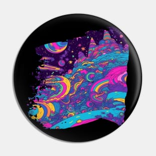 Cosmic vibes Pin