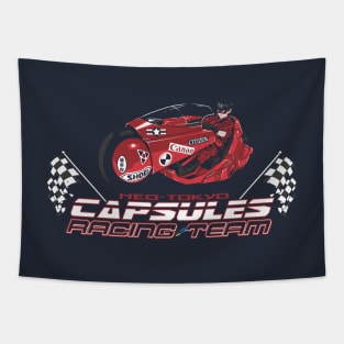 Capsules Racing Tapestry