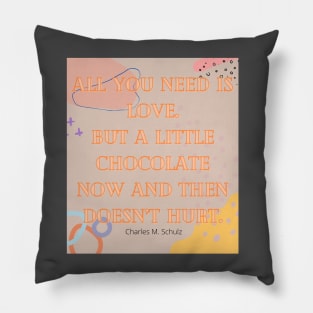 love and chocolate Pillow