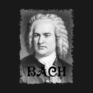 Johann Sebastian Bach - Vintage Design - Grey - STB T-Shirt