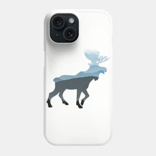 Mountain Moose - Nature Design Phone Case