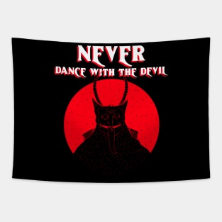 Don’t dance w the DEVIL Tapestry