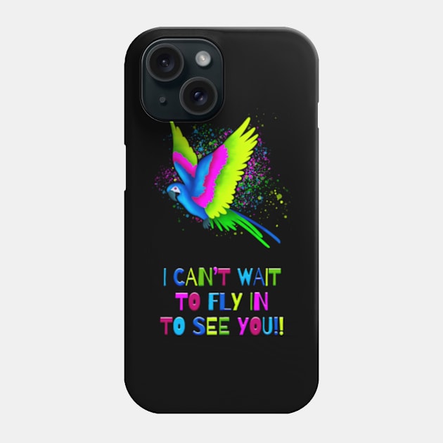 I Can't Wait To See You! Phone Case by Kelly Louise Art