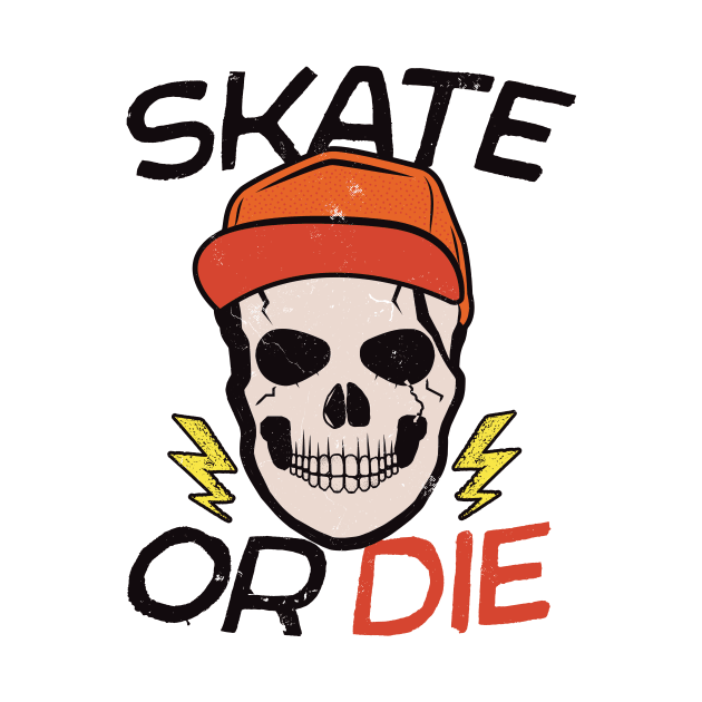 Vintage Skater // Skate or Die by SLAG_Creative