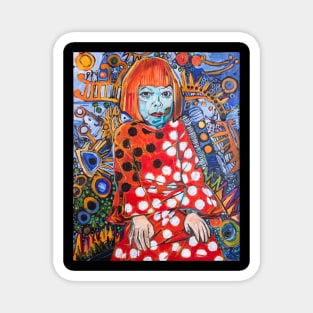 Yayoi Kusama Magnet