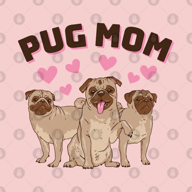 Pug Mom by Bruno Pires