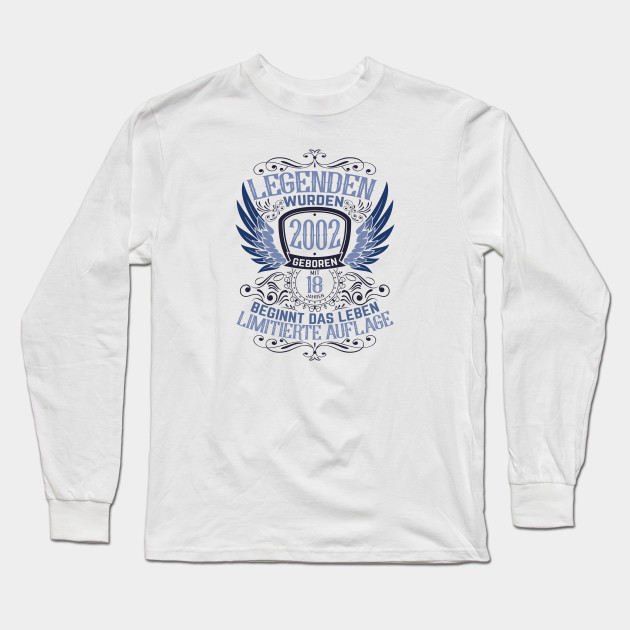18 Geburtstag Lustige Spruche 18 Geburtstag Geschenkideen Long Sleeve T Shirt Teepublic