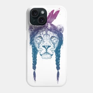 Warrior lion II Phone Case