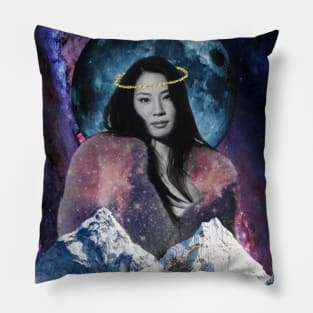 god is a woman and her name is Lucy Liu Pillow