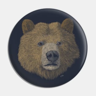 Grizzly Bear Pin