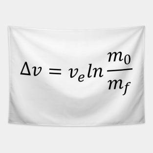 Rocket Equation, most fundamental equation of space exploration Tapestry