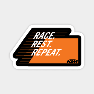 KTM Race Rest Repeat Magnet