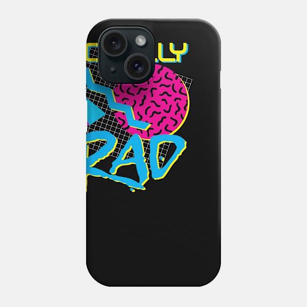 Totally Rad 1980s Memphis Design Phone Case by andzoo