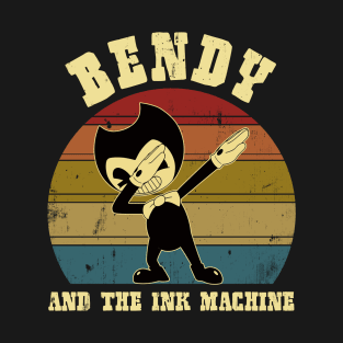 Funny Bendy And The Ink Machine Vintage T-Shirt