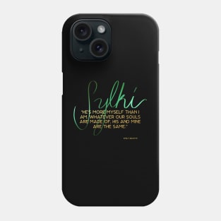 Green & Gold Soulmates Phone Case