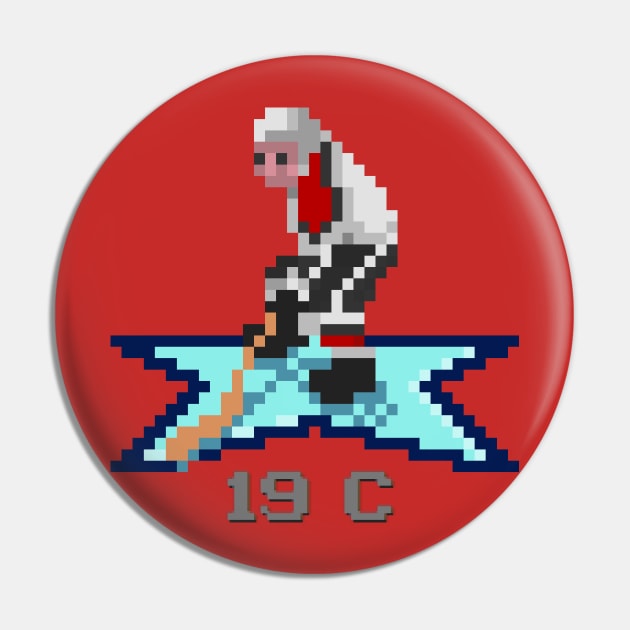 16-Bit Toews Pin by Beerleagueheroes.com Merch Store