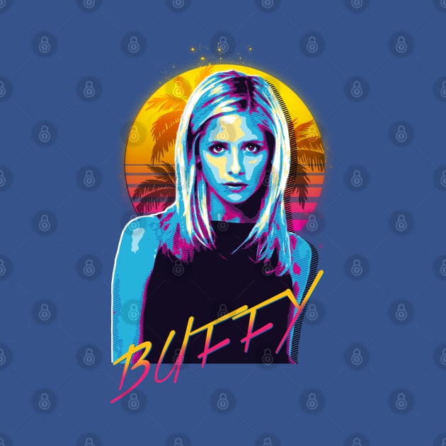 Buffy 80s Stye by Shit Post Hero