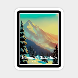 Mammoth Mountain California United States Ski Magnet