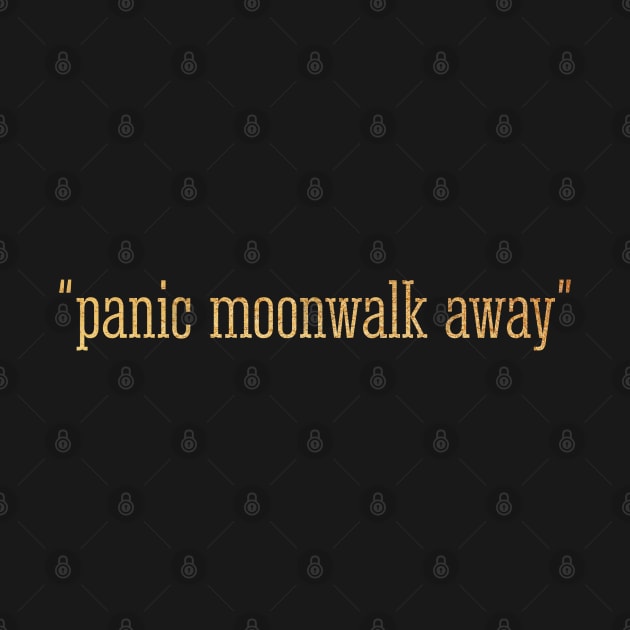 Panic moonwalk new girl by Dhynzz