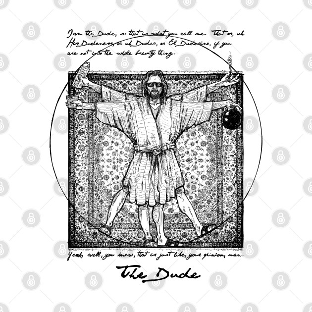 The Vitruvian Dude - Happy Holidays - Phone Case