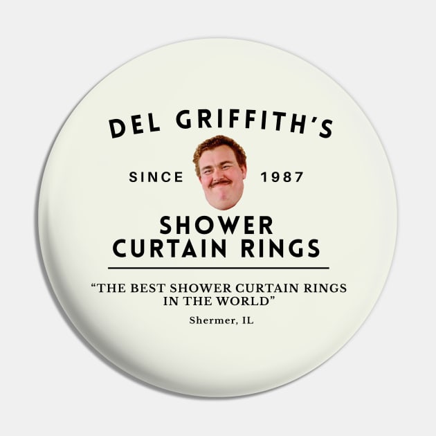 Del Griffith's Shower Curtain Rings - Shermer, IL Since 1987 Pin by BodinStreet