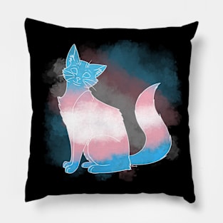 LGBT+ Cats: Trans Pillow