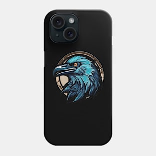 Blue Crow Phone Case