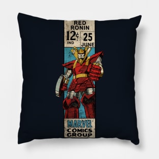 Red Ronin - corner box Pillow