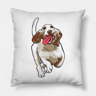 Basset Hound Dog Pillow