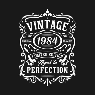 vintage 1984, 40th Birthday T-Shirt