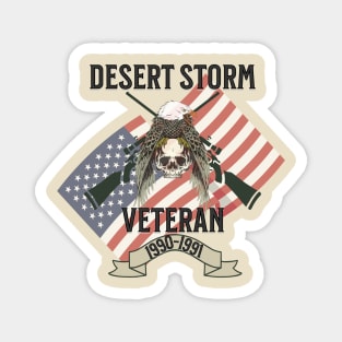 Desert Storm Veteran Magnet