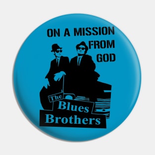 ON A MISSION FROM GOD Pin