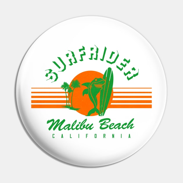 Surfrider Malibu Pin by mrspaceman