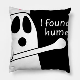 I Found This Humerus Ghost Nurse Pillow