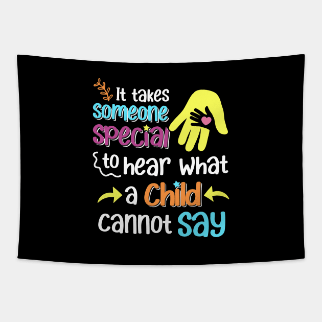 Speech Therapist Speech Language Pathologist SLP Tapestry by psiloveyou