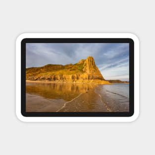 Great Tor and Tor Bay, Gower, Wales Magnet