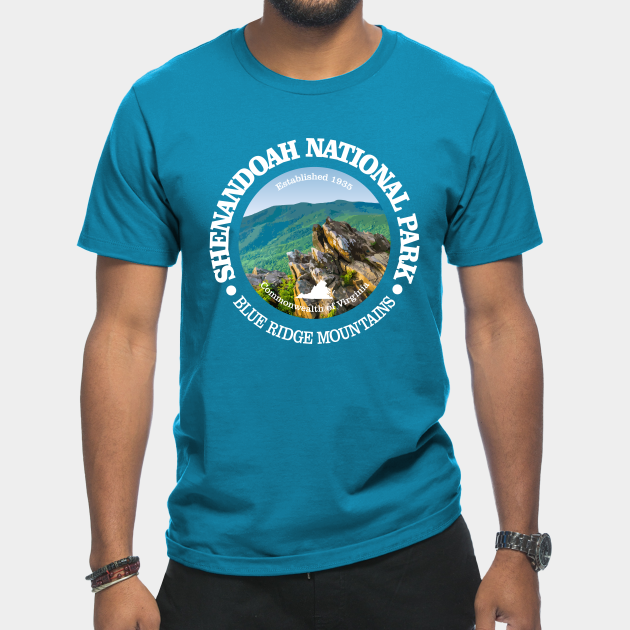 Discover Shenandoah NP (rd) - Shenandoah National Park - T-Shirt