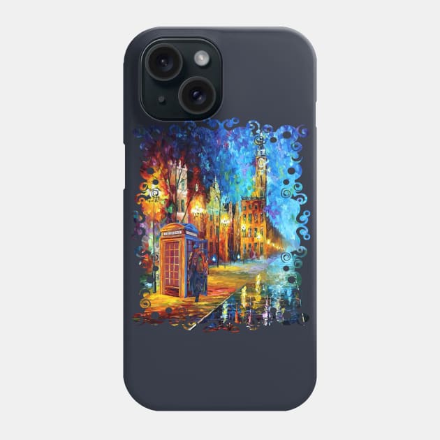 Sherlock with the big ben Starry the night Phone Case by Dezigner007