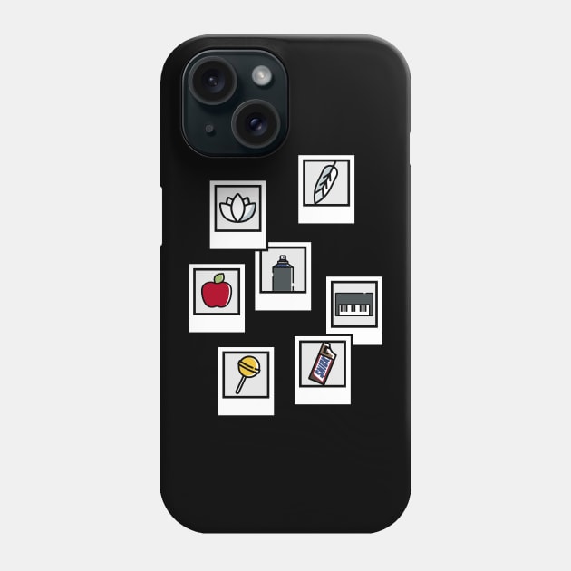 BTS Wings Polaroids Phone Case by shirtkey