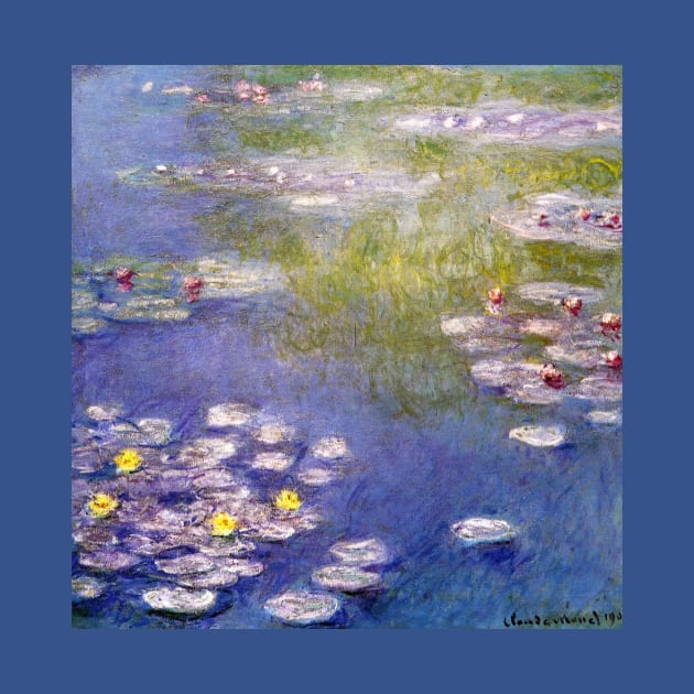 Waterlilies by Claude Monet by MasterpieceCafe