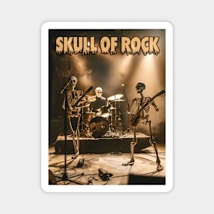 Skull of Rock Magnet