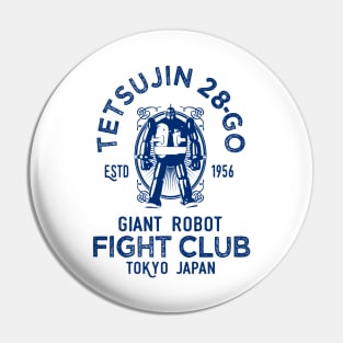 GIGANTOR Tetsujin 28-go - giant robot fight club Pin