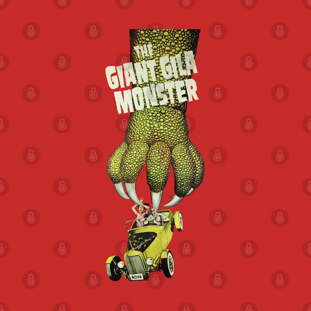 The Giant Gila Monster Movie Poster by MovieFunTime