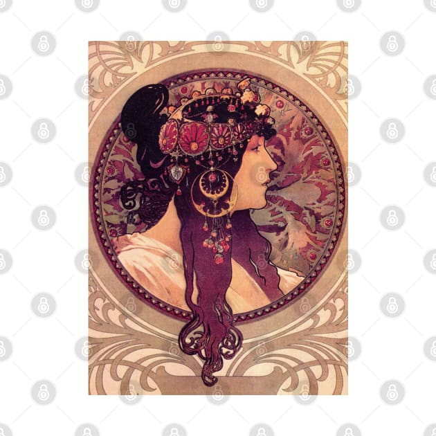 Alphonse Mucha 00 by immortalpeaches