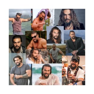 Jason Momoa Collage T-Shirt