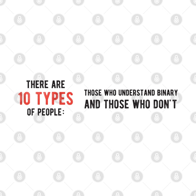 There are 10 type of people Binary - Funny Programming Jokes by springforce