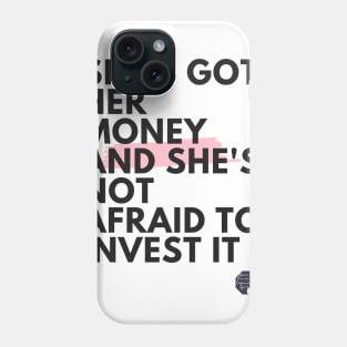 Women with Money (Pink) Phone Case