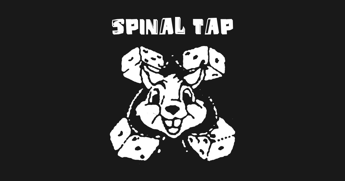 spinal tap rabbit dice - Spinal Tap - T-Shirt | TeePublic