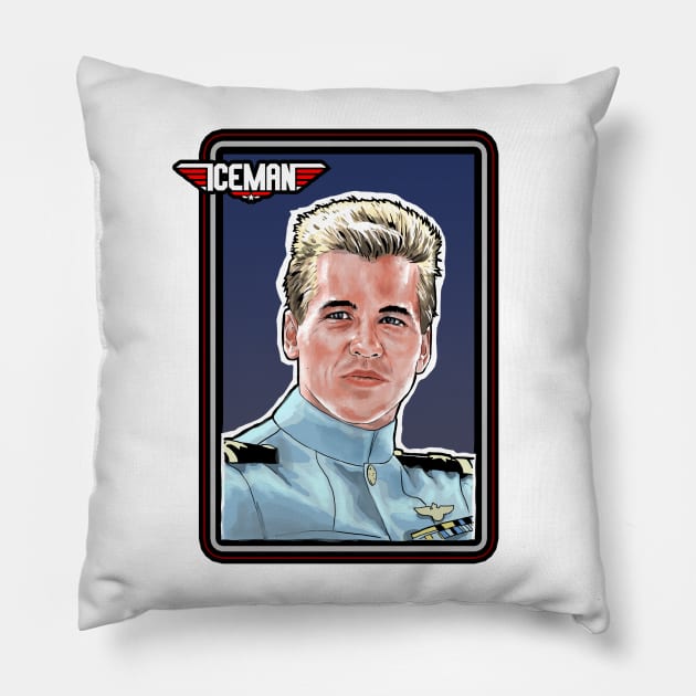 ICE MAN FAN ART Pillow by AMOS_STUDIO