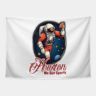 Houston we got sports - Football Tapestry